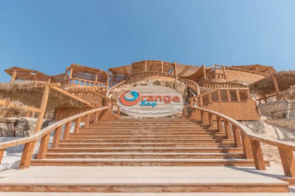 Full-Day Orange Bay Island Snorkeling & Water Sports Tour from Hurghada